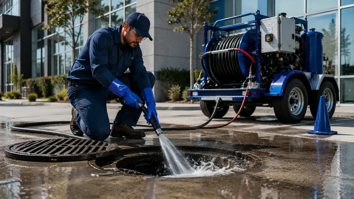 Commercial Hydro Jet Drain Cleaning in Redondo Beach