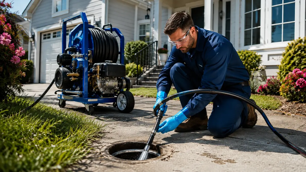 Residential Hydro Jet Drain Cleaning in Redondo Beach