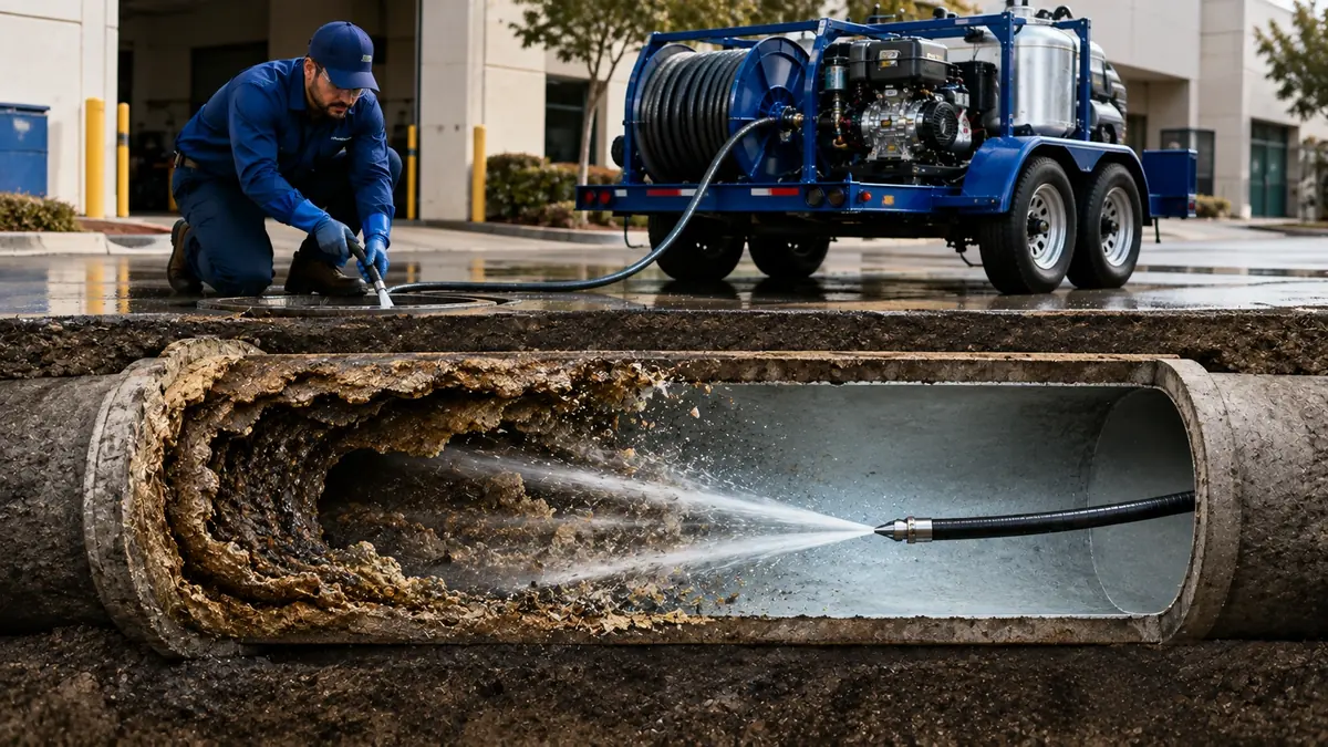 Sewer Pipe Descaling in Redondo Beach